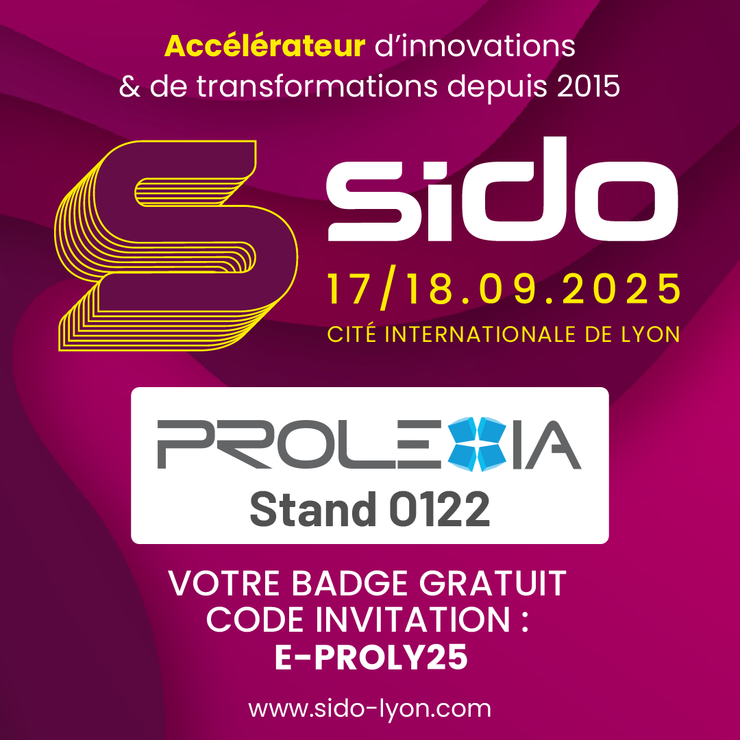 Rendez-vous au SIDO Lyon 2025 les 17 & 18 septembre sur le stand O122 !